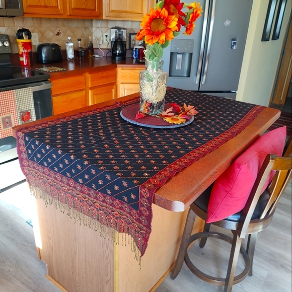 Fall Table Runner OR Pashmina Wrap! - Picture 2 of 13